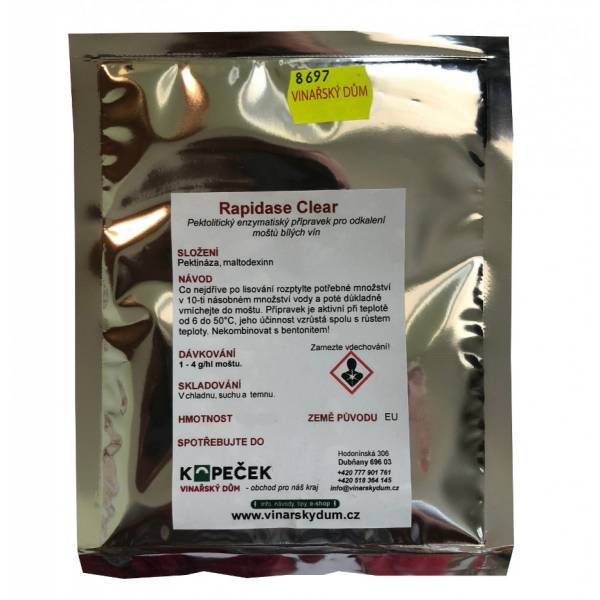 Enzym Rapidase Clear 100 g