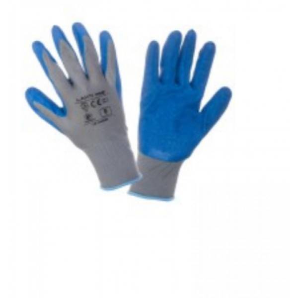 Rękawice półtekstylne niebiesko-szare rozmiar 9 Lahti Pro