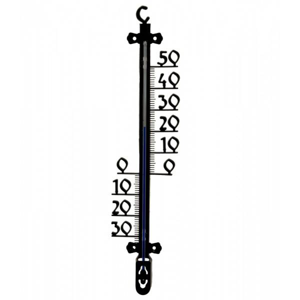 Termometr zewnętrzny 67 cm, czarny