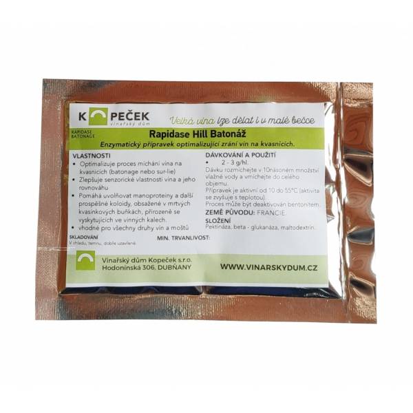 Enzym Rapidase Hill Batonage 20 g