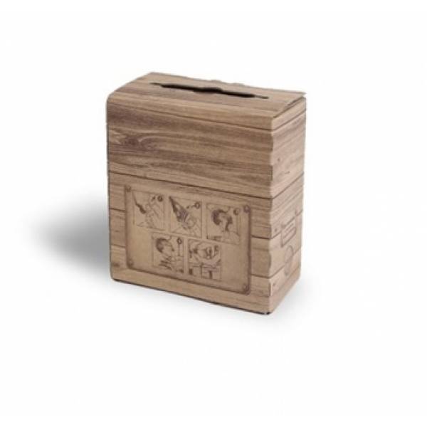 Pudełko Torba w pudełku 3l z nadrukiem drewna