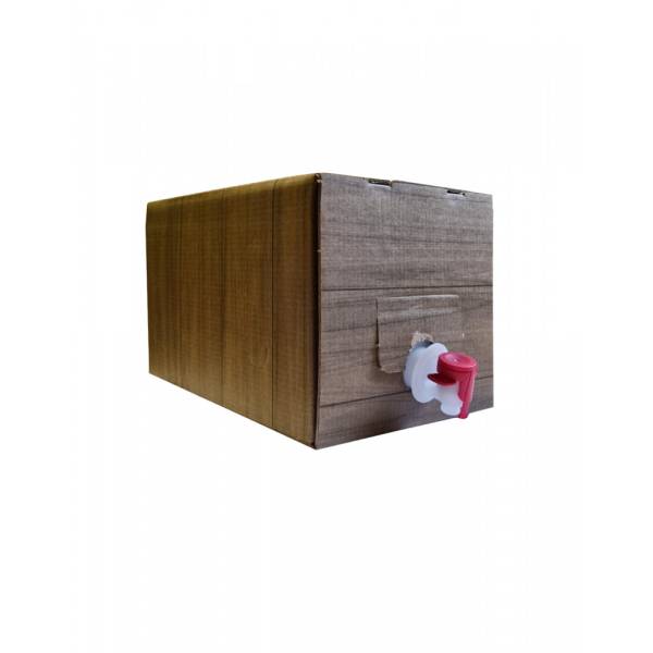 Pudełko Torba w pudełku 5l z nadrukiem drewna